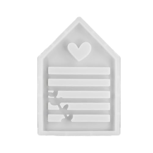 NPXUAMTJ Love House Silikonformen, Kombinationsformen, handgefertigte Gießformen, Ornament-Formen, Bastelbedarf, Gipsformen NPXUAMTJ Love House Silikonformen, Kombinationsformen, handgefertigte Gießformen, Ornament-Formen, Bastelbedarf, Gipsformen von NPXUAMTJ