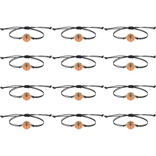 NPXUAMTJ Packung mit 12 Sport-Motto-Partys mit Armbändern und kleinem Fußball aus Legierung, für Geburtstage und Teamtreffen NPXUAMTJ Packung mit 12 Sport-Motto-Partys mit Armbändern und kleinem Fußball aus Legierung, für Geburtstage und Teamtreffen von NPXUAMTJ