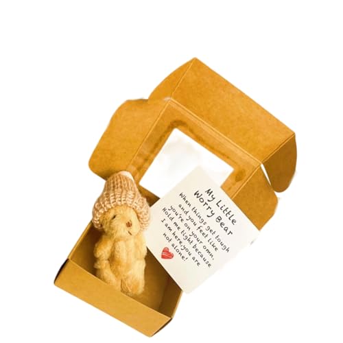 NPXUAMTJ Safe Plüschtaschen Bären Premium Verpackte Stofftiere Spielzeug Für Kinder Geburtstage Und Party Decors Taschengroße Reisebär von NPXUAMTJ