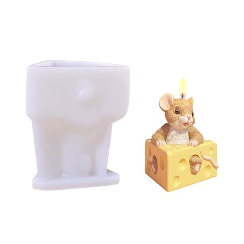 Schöne Mauskäse Mais Designs Robuster Silikonform Sicher Zum Backen Von Harz Basteln Geburtstagsfeiern Und Familienspaß von NPXUAMTJ