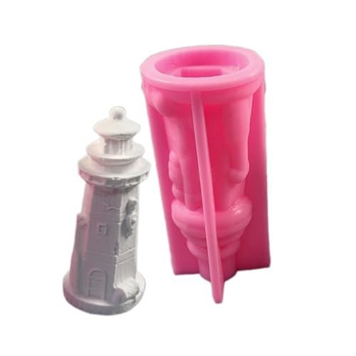 NPXUAMTJ Silikonformen mit Leuchtturm-Statue, für Heimdekoration, Epoxidharz, Basteln, Gips, Silikonformen, Fondant, Silikonformen von NPXUAMTJ