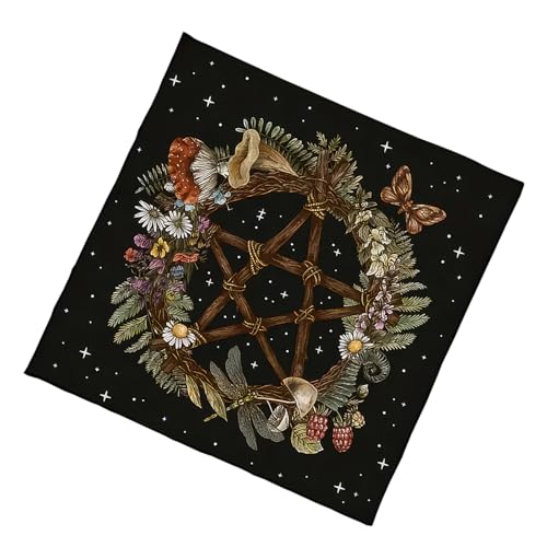 NPXUAMTJ Star Plant Muster Astrologie Tischdecke Tarots Gottesdurchschnitt Tischdecke Altars Stoff Göttlichkeit Brettspiel Accessoire Sterns Muster Tarots Karte Spirituelle Decktuch NPXUAMTJ Star Plant Muster Astrologie Tischdecke Tarots Gottesdurchschnitt Tischdecke Altars Stoff Göttlichkeit Brettspiel Accessoire Sterns Muster Tarots Karte Spirituelle Decktuch von NPXUAMTJ