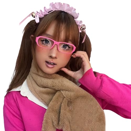 NPXUAMTJ Subkulturen Brillenrahmen Anime Cosplay Kostüm Brille Lustige Brille Bunt Keine Linse Brillenrahmen Geschenke NPXUAMTJ Subkulturen Brillenrahmen Anime Cosplay Kostüm Brille Lustige Brille Bunt Keine Linse Brillenrahmen Geschenke von NPXUAMTJ