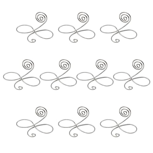 NPXUAMTJ Tischnummernhalter für Gläser und Tischnummern, stilvolles Gläser-Design für Hochzeitsempfang, Tafelaufsätze und Party-Dekorationen, Tischschild-Halter, 10 Stück von NPXUAMTJ