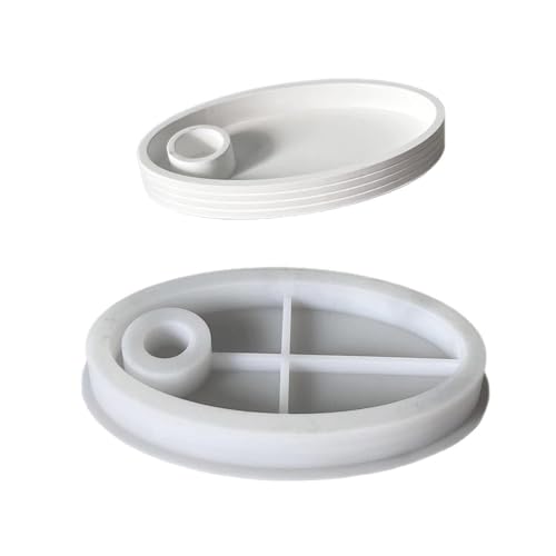 Ovale Tablett Kerze Herstellen Silikonform Für Enthusiasten Craft Projekte Und Einzigartige Dekorative Kerzenhalter Silikonform Für Heimdekore Ovale Tablett Kerze Herstellen Silikonform Für Enthusiasten Craft Projekte Und Einzigartige Dekorative Kerzenhalter Silikonform Für Heimdekore von NPXUAMTJ