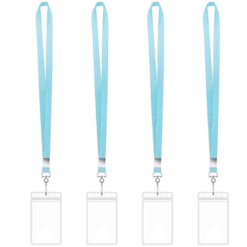 Packung 4pcs Lanyards Für Hals Mit 4 Abzeichenkartenhalter Vertikaler Kartenausweishalter Klarer Name Und Lanyard School Packung 4pcs Lanyards Für Hals Mit 4 Abzeichenkartenhalter Vertikaler Kartenausweishalter Klarer Name Und Lanyard School von NPXUAMTJ