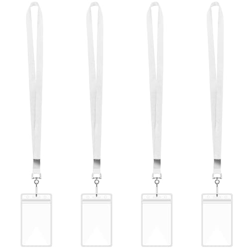 Packung 4pcs Lanyards Für Hals Mit 4 Abzeichenkartenhalter Vertikaler Kartenausweishalter Klarer Name Und Lanyard School Packung 4pcs Lanyards Für Hals Mit 4 Abzeichenkartenhalter Vertikaler Kartenausweishalter Klarer Name Und Lanyard School von NPXUAMTJ