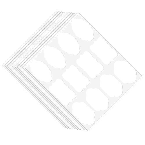 Papier-Etiketten-Aufkleber für Einmachgläser, ätherisches Öl und hausgemachte Bastelbedarf, Verpackungsetiketten, 120 Stück Papier-Etiketten-Aufkleber für Einmachgläser, ätherisches Öl und hausgemachte Bastelbedarf, Verpackungsetiketten, 120 Stück von NPXUAMTJ