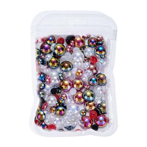 Perlen mit flacher Rückseite, 3D-Strasssteine, halbrunde Perlen, Schmuck für Dekorationen Perlen mit flacher Rückseite, 3D-Strasssteine, halbrunde Perlen, Schmuck für Dekorationen von NPXUAMTJ
