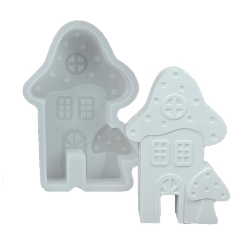 Pilzhaus-Silikonformen für die Herstellung von Seife, Gips, Dekoration, Epoxidharz, Silikonformen für Kunst, Handwerk, Kinder, Handwerk, Pilzhausform Pilzhaus-Silikonformen für die Herstellung von Seife, Gips, Dekoration, Epoxidharz, Silikonformen für Kunst, Handwerk, Kinder, Handwerk, Pilzhausform von NPXUAMTJ