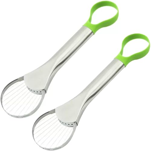 Professioneller Edelstahl Obstschneider Für Avocado Pfirsich Drachen Kerne Entfernung Ergonomischer Nicht Schlechter Slicer Tragbarer Slicer Set von NPXUAMTJ