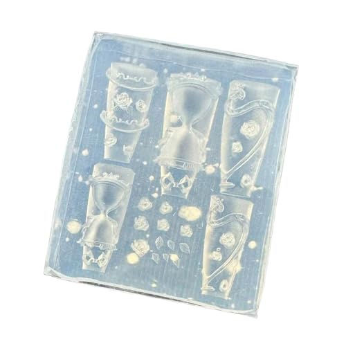 Rose Hourglass Nails Kunst Silikonform Für Handwerksnägel Dekoration Und Handwerk Wiederverwendbare Schnitzvorlage Transparent Rose Hourglass Nails Kunst Silikonform Für Handwerksnägel Dekoration Und Handwerk Wiederverwendbare Schnitzvorlage Transparent von NPXUAMTJ