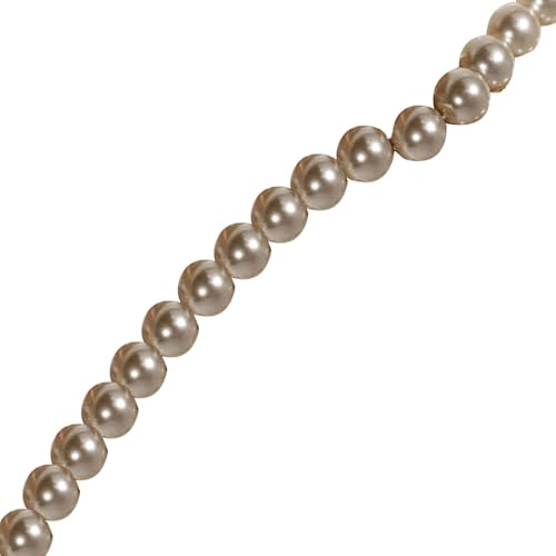 Runde Nachahmungsperlen Perlen Basteln Lassen. 8mm Glas Für Schmuckzubehör Und Wohndekorationen Runde Nachahmung Für Schmuckherstellung Und Kreative Perlenprojekte von NPXUAMTJ