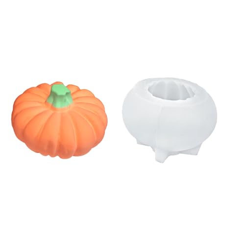 Schädel/Kürbisform Wiederverwendbares Silikonkerzenformen Halloween Crafting Tool Mehrere Gewichte Einfach Freisetzen Schädel/Kürbisform Wiederverwendbares Silikonkerzenformen Halloween Crafting Tool Mehrere Gewichte Einfach Freisetzen von NPXUAMTJ
