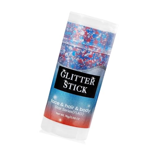 Schimmernde Kosmetische Glitzernde Stock Für Gesicht Körper Haardekoration Reflektierende Körper Pailletten Craft Project Epoxy Resin Kreatives Glitzerndes Stick School Handwerk von NPXUAMTJ