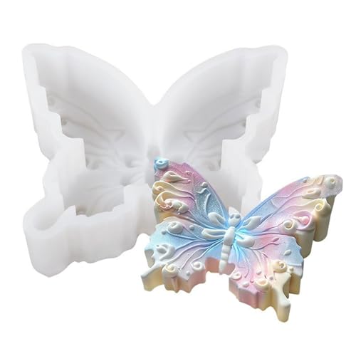 Schmetterling Silikonformen Duft Kerzenformen Putzformen Epoxidharzformen Backgussformen Für Kerzenherstellung Schmetterling Silikonformen Duft Kerzenformen Putzformen Epoxidharzformen Backgussformen Für Kerzenherstellung von NPXUAMTJ