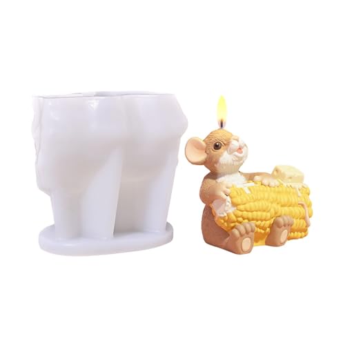 Schöne Mauskäse Mais Designs Robuster Silikonform Sicher Zum Backen Von Harz Basteln Geburtstagsfeiern Und Familienspaß von NPXUAMTJ