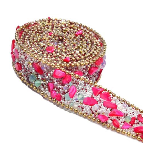 Selbstklebendes Strassband, glitzerndes Strassband, 20 mm, Strassband für Bastelarbeiten, Hochzeitstortendekoration von NPXUAMTJ