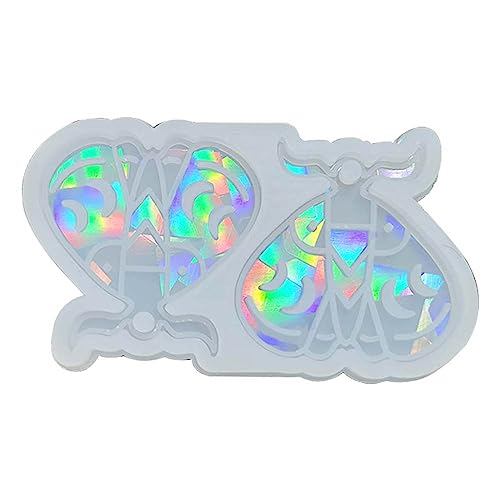 Silikon-Schmetterlings-Ohrring-Form, Epoxidharz-Formen, Schmuckguss, Ohrhaken für Ohrtropfen-Charm-Anhänger von NPXUAMTJ