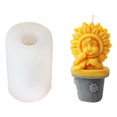Silikonform zum Basteln, einzigartige Baby-Blumentopf-Form, Silikonformen für Enthusiasten von NPXUAMTJ
