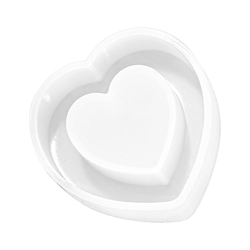 Silikonschlüsselkettenformohrringe Schimmelpilze Hohl Herzform Anhänger Schimmel Silikonschlüsselkettenformohrringe Schimmelpilze Hohl Herzform Anhänger Schimmel von NPXUAMTJ