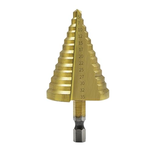 Stiefmaschinenbohrbit Mit 1/4 Zoll Sechseck/Runden Schaftkegelbohrer Bit Holzbearbeitungsschlungenwerkzeug Holzbearbeitungsgeräte Tool Stiefmaschinenbohrbit Mit 1/4 Zoll Sechseck/Runden Schaftkegelbohrer Bit Holzbearbeitungsschlungenwerkzeug Holzbearbeitungsgeräte Tool von NPXUAMTJ