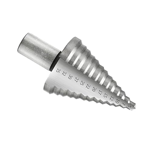 Stiefmaschinenbohrbit Mit 1/4 Zoll Sechseck/Runden Schaftkegelbohrer Bit Holzbearbeitungsschlungenwerkzeug Holzbearbeitungsgeräte Tool Stiefmaschinenbohrbit Mit 1/4 Zoll Sechseck/Runden Schaftkegelbohrer Bit Holzbearbeitungsschlungenwerkzeug Holzbearbeitungsgeräte Tool von NPXUAMTJ