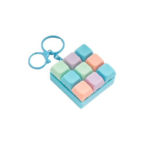 Tragbare Tastaturklicker Schlüsselbund Stress Relief Spielzeug Mit 9 Abnehmbaren Taste Rekonfigurierbares Spielzeug Für Erwachsene Und Kinder Reisefreundliche Keychain Tragbare Tastaturklicker Schlüsselbund Stress Relief Spielzeug Mit 9 Abnehmbaren Taste Rekonfigurierbares Spielzeug Für Erwachsene Und Kinder Reisefreundliche Keychain von NPXUAMTJ