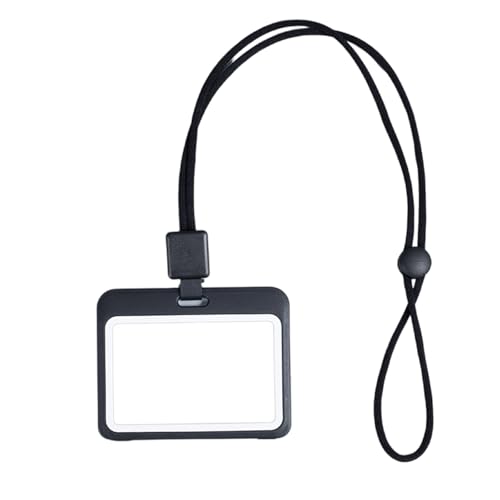 Versenkbares Lanyard Mit Kartenhalter Wasserfestes Kartenhülsenabzeichenhalter Mit Lanyard Für Büro 2 Karten Silikon Gehäuse von NPXUAMTJ