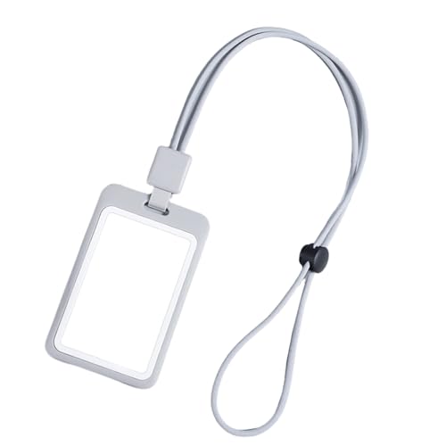 Versenkbares Lanyard Mit Kartenhalter Wasserfestes Kartenhülsenabzeichenhalter Mit Lanyard Für Büro 2 Karten Silikon Gehäuse von NPXUAMTJ