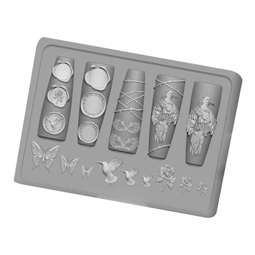 Vielseitige Silikonnägel Formen Für Schöne Hawks Designs Robustes Und Flexibles Accessoire Für Alle Nägelformen Und Längen Klarer Silikonform Vielseitige Silikonnägel Formen Für Schöne Hawks Designs Robustes Und Flexibles Accessoire Für Alle Nägelformen Und Längen Klarer Silikonform von NPXUAMTJ