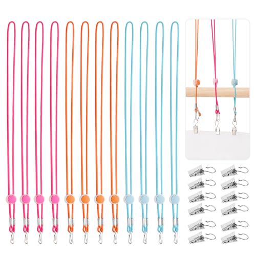 12 Stück Kreuzstich-Seitenclips, Stoffhalter mit 12 Clips Verstellbar Seitenspanner für Stickrahmen Stoffklemmen Kreuzstich-Set zum Nähen und Stricken Stickgeschenk 12 Stück Kreuzstich-Seitenclips, Stoffhalter mit 12 Clips Verstellbar Seitenspanner für Stickrahmen Stoffklemmen Kreuzstich-Set zum Nähen und Stricken Stickgeschenk von NQEUEPN