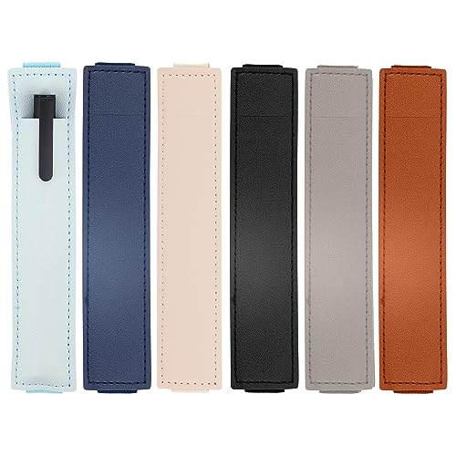 NQEUEPN 6St Stifthalter mit Gummiband, Stifthalter für Tagebuch, Notizbuch Stifthalter, Leder Stiftetui, Elastischer Stifthalter für Tagebücher, Notizbücher, Notizblöcke, Ordner, Bücher NQEUEPN 6St Stifthalter mit Gummiband, Stifthalter für Tagebuch, Notizbuch Stifthalter, Leder Stiftetui, Elastischer Stifthalter für Tagebücher, Notizbücher, Notizblöcke, Ordner, Bücher von NQEUEPN