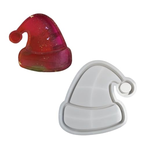 NRVTRE Silikonform Tablett,Weihnachtshutform,Silikonformen Gießformen Tablett,Epoxidharz Formen für Beton Gießform,für Kerzenhalter,Bastelprojekte,Heimdekoration NRVTRE Silikonform Tablett,Weihnachtshutform,Silikonformen Gießformen Tablett,Epoxidharz Formen für Beton Gießform,für Kerzenhalter,Bastelprojekte,Heimdekoration von NRVTRE