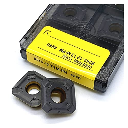 NSNGPAFACZ Hartmetalleinsatz R245 12T3M PM 4240 Drehfräser einsetzen Metalldrehmaschine R245 12T3M PM4240. Einsätze drehen. Drehwerkzeug NSNGPAFACZ Hartmetalleinsatz R245 12T3M PM 4240 Drehfräser einsetzen Metalldrehmaschine R245 12T3M PM4240. Einsätze drehen. Drehwerkzeug von NSNGPAFACZ