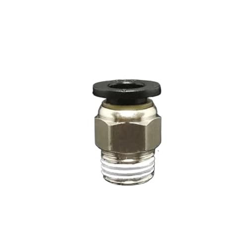 10PC DN8 G1/4" Male x Fit Tube OD 8mm Nickel Plated Brass Pneumatic Air Hose Quick Connector Push In Coupler Water Gas Oil von NSPKZXTTGF