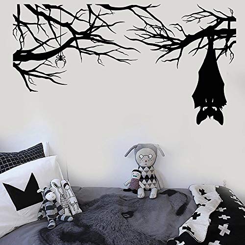 NSRJDSYT Halloween Wandaufkleber Cartoon Gothic Spinne Fledermaus Auf AST Vinyl Wandtattoo Für Wohnzimmer Kindergarten Kinderzimmer Dekoration 74x135cm NSRJDSYT Halloween Wandaufkleber Cartoon Gothic Spinne Fledermaus Auf AST Vinyl Wandtattoo Für Wohnzimmer Kindergarten Kinderzimmer Dekoration 74x135cm von NSRJDSYT