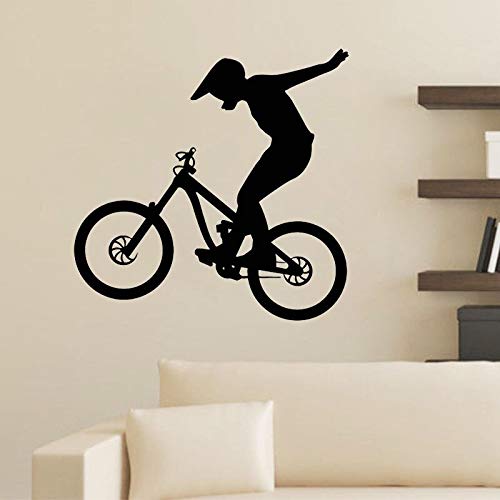 NSRJDSYT Motorrad Wandtattoo Fahrrad Fahrrad Sport Wandaufkleber Wohnkultur Kinder Kinderzimmer Dekoration Kinderzimmer Wandkunst Wandbilder Tapete 58x58cm NSRJDSYT Motorrad Wandtattoo Fahrrad Fahrrad Sport Wandaufkleber Wohnkultur Kinder Kinderzimmer Dekoration Kinderzimmer Wandkunst Wandbilder Tapete 58x58cm von NSRJDSYT