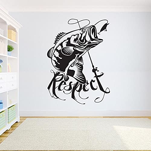 NSRJDSYT Wohnkultur Vinyl Aufkleber Angeln Wandtattoo Kinderzimmer Bass Fisch Aufkleber Angeln Aufkleber Innen Tapete 71x95cm NSRJDSYT Wohnkultur Vinyl Aufkleber Angeln Wandtattoo Kinderzimmer Bass Fisch Aufkleber Angeln Aufkleber Innen Tapete 71x95cm von NSRJDSYT