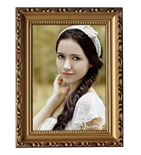 NSTVVEE Foto-Bilderrahmen, Holz-Fotorahmen, Tischdekoration, kreativer, einfacher Bilderrahmen, Fotorahmen, Tischdekoration, Wohnzimmerdekoration (B, 7,6 x 12,7 cm) von NSTVVEE