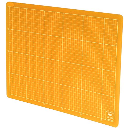 NT Cutter Bunte durchscheinende Schneidematte, 22,9 x 30,5 cm, durchscheinendes Orange, 1 Matte (CM-30I-O) von NT Cutter
