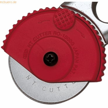 NT Ersatzklinge BR 45 P im Etui für Rollenschneider RO1000GP NT Ersatzklinge BR 45 P im Etui für Rollenschneider RO1000GP von NT