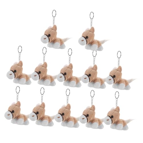 12 pcs niedliche Plüsch Pferd Keychain Leichte Tasche Hanging Decor Rucksack Charme Cartoon Anhänger für Partygeschenke und Accessoires 12 pcs niedliche Plüsch Pferd Keychain Leichte Tasche Hanging Decor Rucksack Charme Cartoon Anhänger für Partygeschenke und Accessoires von NTALJC