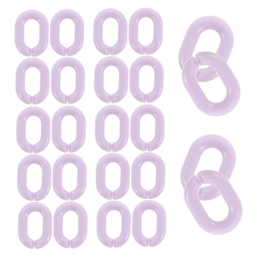 200pcs Acrylkettenglieder DIY -Schlüsselanhänger -Makkaronfarben für Schmuck Making Keyring Perlen Kit -Kettenzubehör 200pcs Acrylkettenglieder DIY -Schlüsselanhänger -Makkaronfarben für Schmuck Making Keyring Perlen Kit -Kettenzubehör von NTALJC