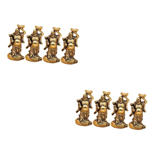 2Sets 4pcs Messing Maitreya Buddha -Figuren mit Ingot -Design Messinghänge -Ornamente einzigartige DIY -Reize für Wohnkultur vorhandener Keychain -Anhänger für antike Stile 4pcs*2 2Sets 4pcs Messing Maitreya Buddha -Figuren mit Ingot -Design Messinghänge -Ornamente einzigartige DIY -Reize für Wohnkultur vorhandener Keychain -Anhänger für antike Stile 4pcs*2 von NTALJC