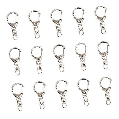 30 -teilige Schlüsselanhänger -Schlüsselhalter von Heft Duty Key -Halter mit Schnellverkaufsschnalle für DIY -Handwerksbeutel und Zubehör 30 -teilige Schlüsselanhänger -Schlüsselhalter von Heft Duty Key -Halter mit Schnellverkaufsschnalle für DIY -Handwerksbeutel und Zubehör von NTALJC