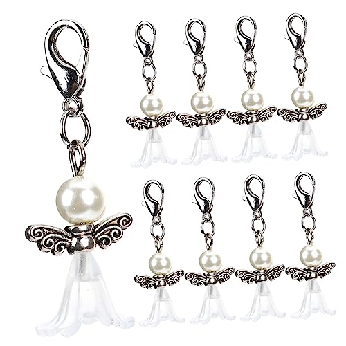30pcs White Pearl Angel Key Chains Party Gefälligkeiten für Dusche Hochzeitsgeburtstagdekorationen Charming Winged Pendelled Geschenke, um die Gäste zu begeistern und die Feieratmosphäre zu verbessern 30pcs White Pearl Angel Key Chains Party Gefälligkeiten für Dusche Hochzeitsgeburtstagdekorationen Charming Winged Pendelled Geschenke, um die Gäste zu begeistern und die Feieratmosphäre zu verbessern von NTALJC