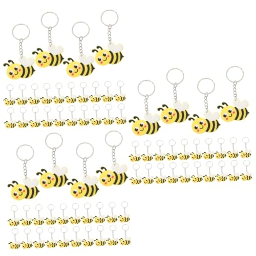 72pcs niedliche Cartoon Bienenschlüsselkettenanhänger kreativer Schlüsselring für Taschen und Accessoires Schöne Bienendekor für und Partys 72pcs niedliche Cartoon Bienenschlüsselkettenanhänger kreativer Schlüsselring für Taschen und Accessoires Schöne Bienendekor für und Partys von NTALJC