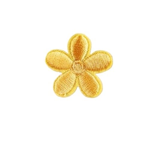 Bügeln auf Flecken 10pcs süße kleine Blumenflecken Eisen auf Applique Parch Kids Bags Kleid Sticker Aufkleber DIY Abziehbilder dekorativ (10pcs Typ 11) von NTALJC