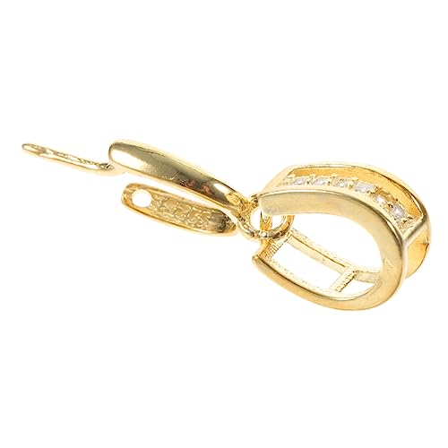 Diamond Anhänger Schnalle Verschlüsse für Schmuck Make DIY Halskette Befunde Halskette Anhänger Verschlüsse Einklemme Kaution für Schmuck Making Perlenanhänger Verschluss von NTALJC